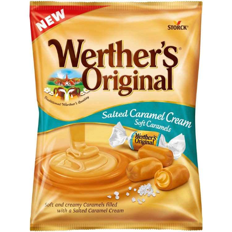 Werther's Original 125g Salted Caramel Cream