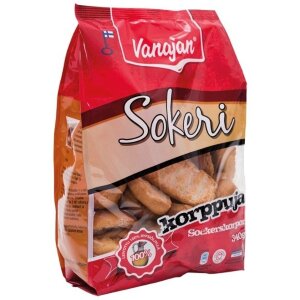 Vanajan Sugar Rusks 340g