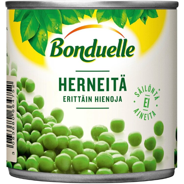 Bonduelle 400g/280g Very Fine Peas Canned