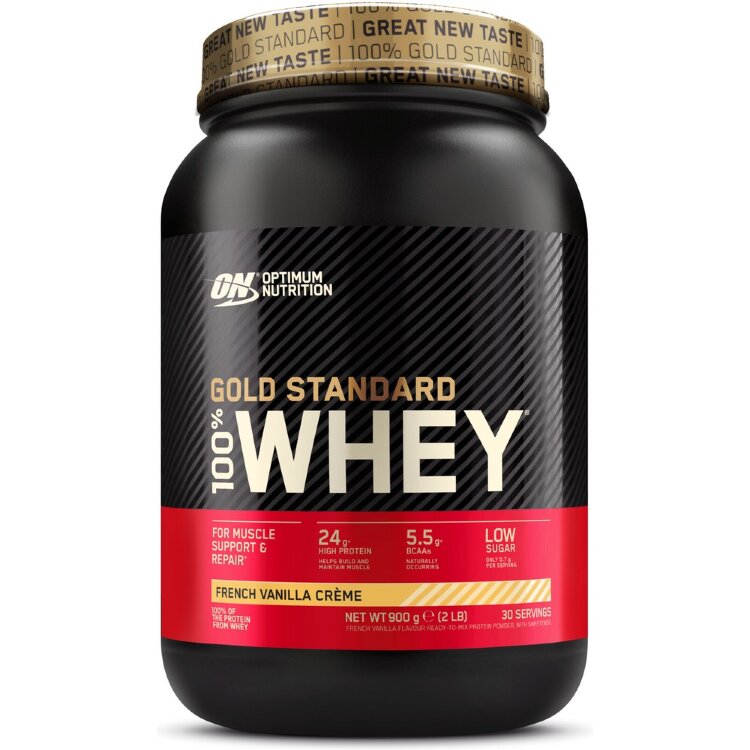 100% Whey Gold Standard Nutrition Vanilla 900g