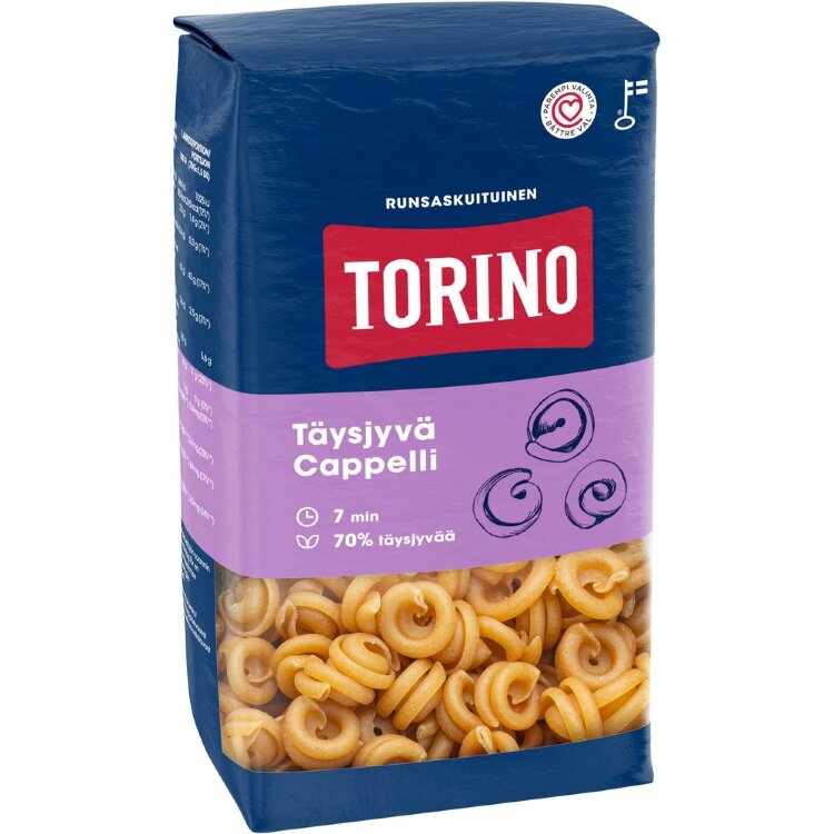 Torino 500g whole grain cappelli pasta