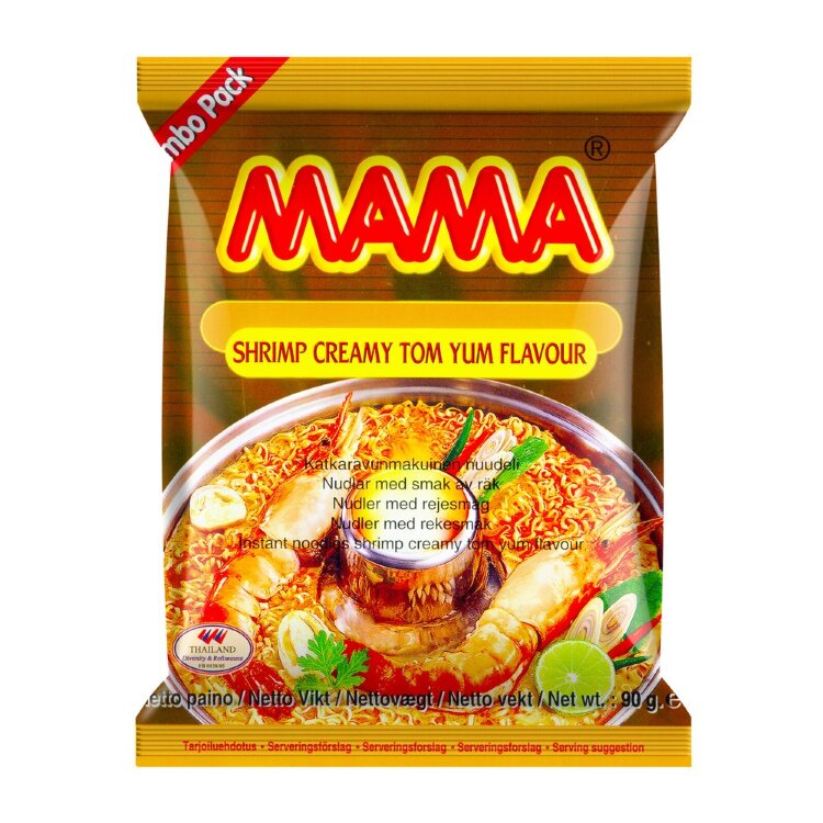 Mama Eastern Shrimp Flavored Noodle Creamy Tom Yum 90g