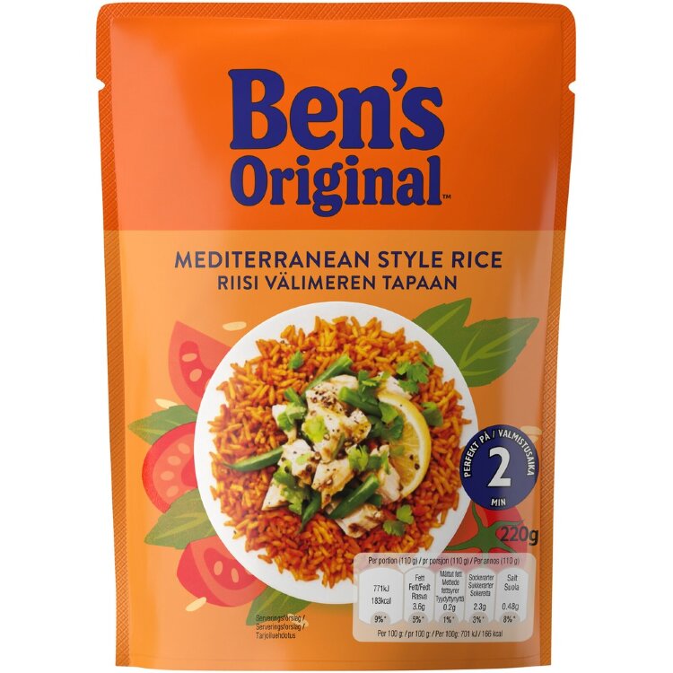 Ben's Original Mediterranean Style Ready Rice 220g