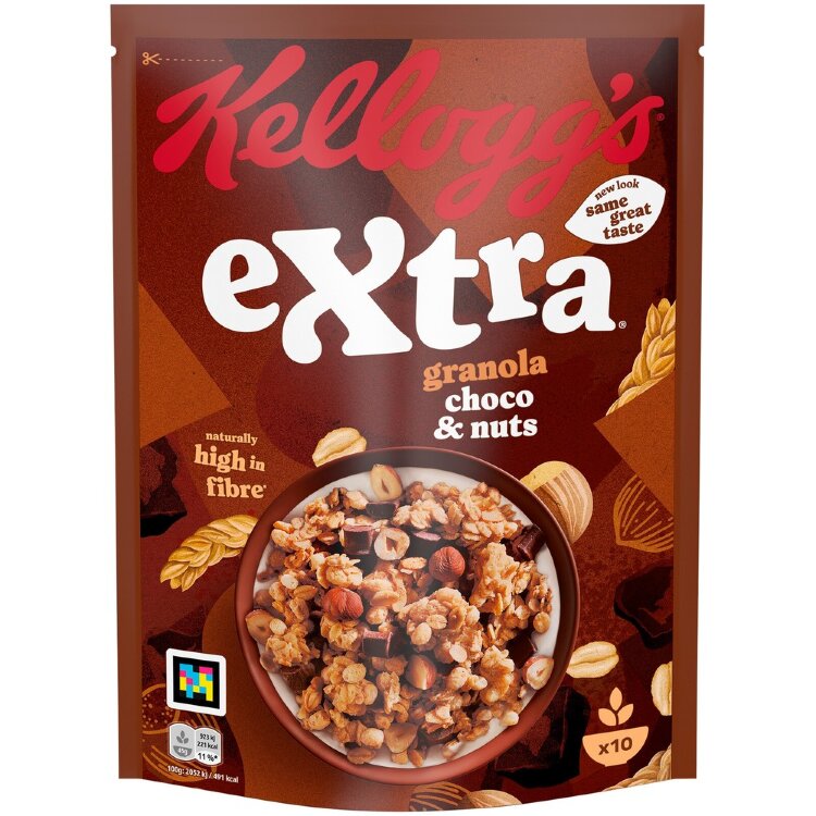 KELLOGG'S Extra Choco and Nuts 450g