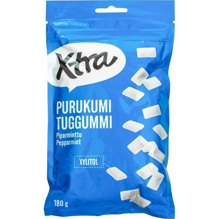 Xtra Chewing Gum Peppermint Xylitol 180g