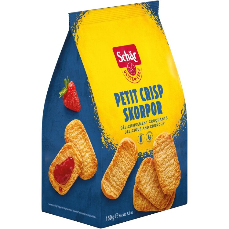 Schär Petit Crisp Rusks 150g, Gluten-Free Rusk