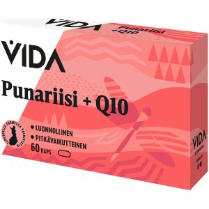 Vida Red Yeast Rice + Q10 dietary supplement 60 capsules