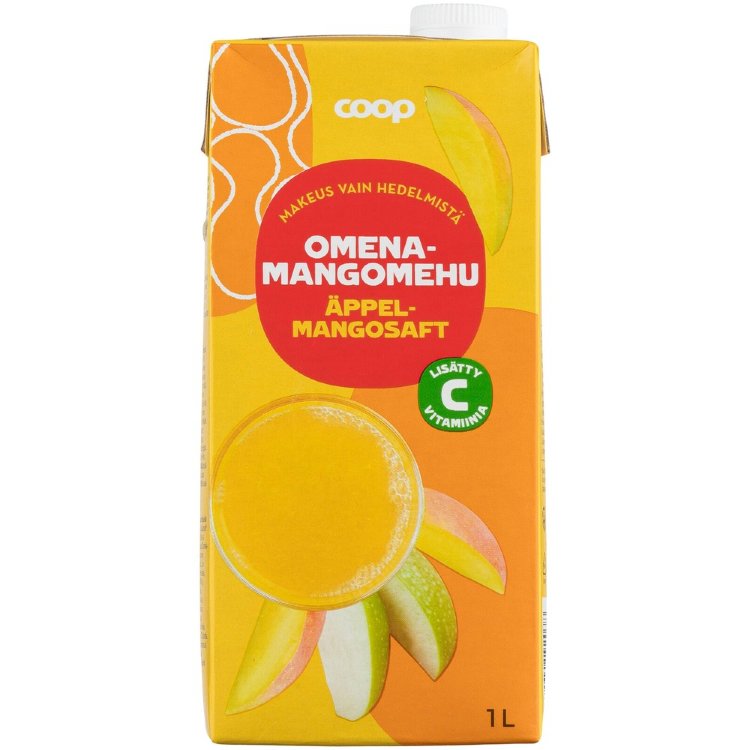 Coop Apple-Mango Juice 1l