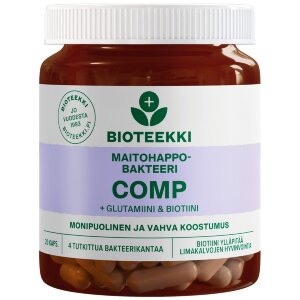 Bioteekki Lactic Acid Bacteria Comp 20 Capsules