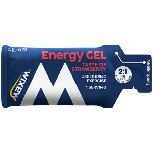 Maxim Energy Gel Strawberry Taste Strawberry Flavored Gel 33g