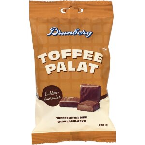 Brunberg Chocolate Coated Toffee Pieces 200g
