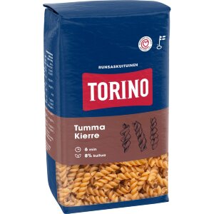 Torino 500g Dark Spiral Pasta