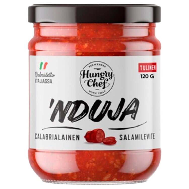 Hungry Chef 'Nduja Calabrian Spicy Salami Spread 120g