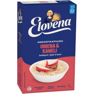 Elovena 420g Apple & Cinnamon Instant Porridge