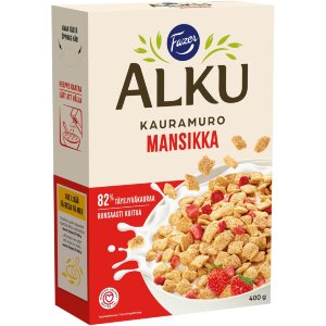 Fazer Alku Strawberry Oat Cereal 400 g