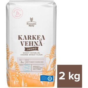 Kinnusen Mylly Coarse Wheat Flour 2 kg
