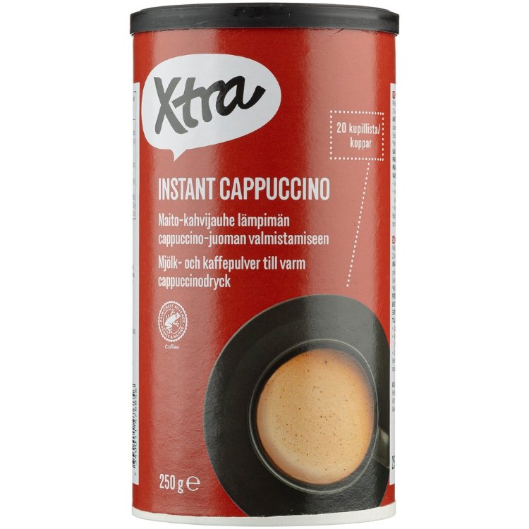Xtra Instant Cappuccino Beverage Preparation 250 g