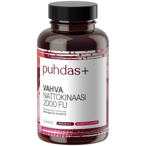 Puhdas+ Strong Nattokinase 2000 FU 120 Capsules