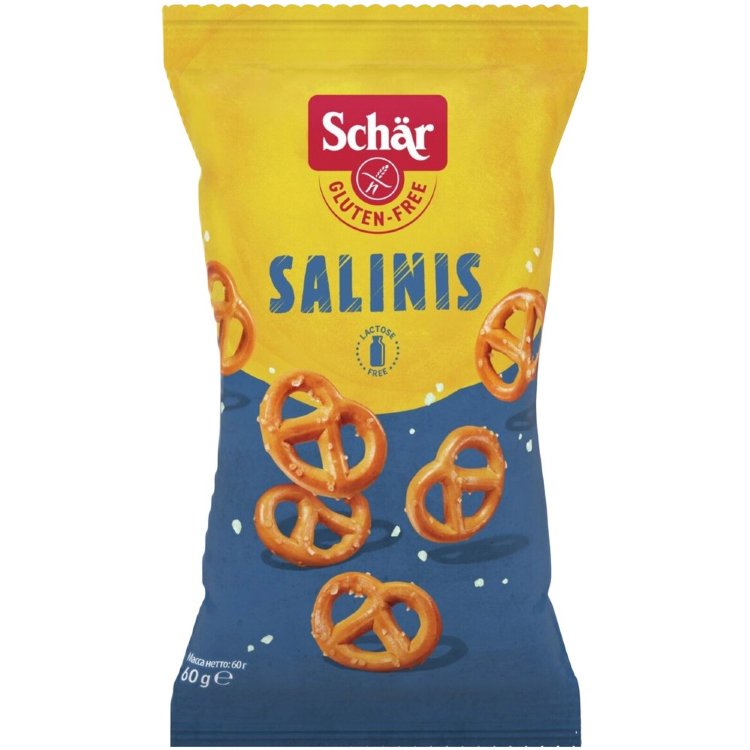 Schär 60g Salinis Salt Pretzel Gluten-Free