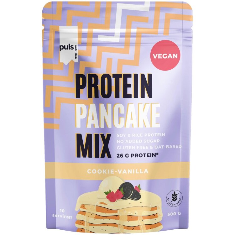 PULS Vegan Protein Pancake mix Cookie - Vanilla 500g