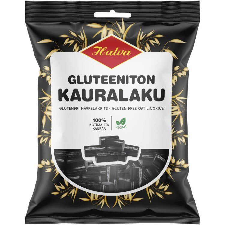 Halva Gluten-Free Oat Liquorice 200 g