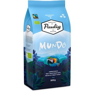 Paulig Mundo Original Organic Coffee Coffee Beans 500g