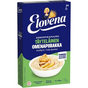 Elovena 200g Rich Apple Pie Flavored Instant Porridge