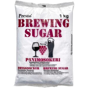Melkko PRESTO Brewery Sugar 1 kg for Wine and Beer Production