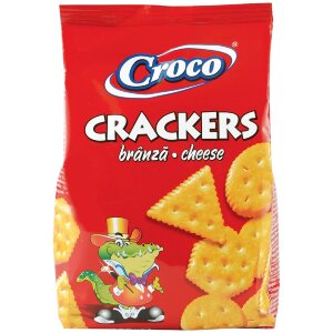 Croco Cheese Flavored Salt Crackers 100g