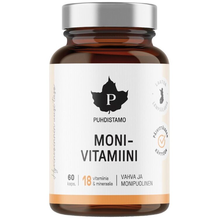 Puhdistamo Multivitamin 60 Caps