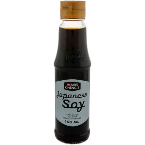 Mrs Cheng's Japanese Soy 150 ml Japanese Soy Sauce