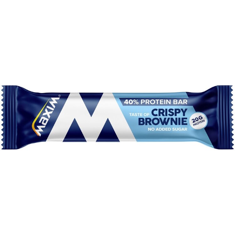 Maxim 40% Protein Bar Crispy Brownie protein bar 50g