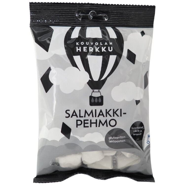 Kouvola's Delight Salmiakki Soft Marshmallows 80 g
