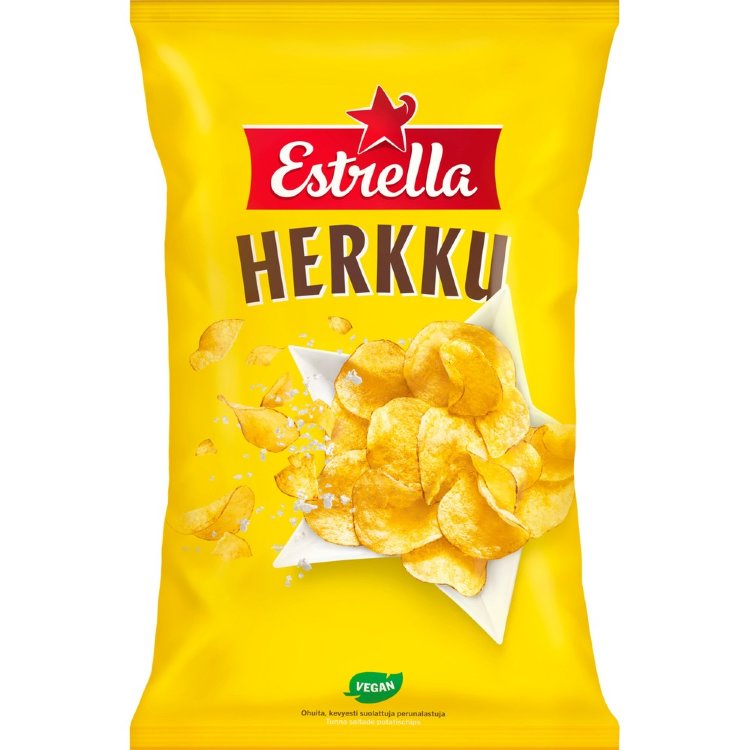 Estrella Herkku Original Potato Chips 275g