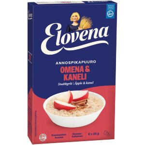 Elovena 210g Apple & Cinnamon Instant Porridge
