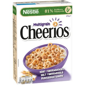 Nestlé Cheerios 375g Multigrain Crispy Multigrain Whole Grain Cereals