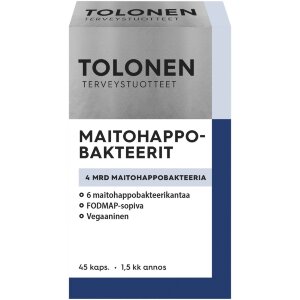 Tolonen Lactic Acid Bacteria 4 billion 45 capsules