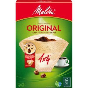 Melitta 1x4/80 Brown Filter Paper