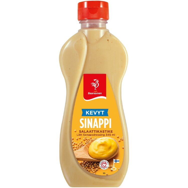 Saarioinen Light Mustard Salad Dressing 345ml
