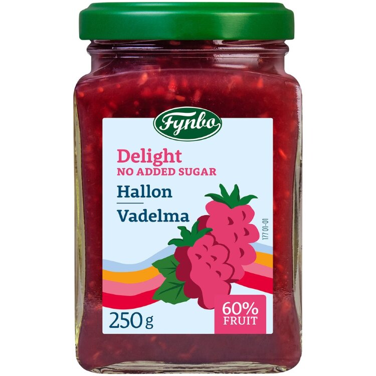 Fynbo Delight vadelmahillo 250 g