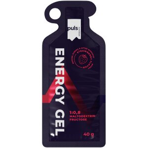 PULS Energy Gel 40 g Strawberry Flavored Energy Gel