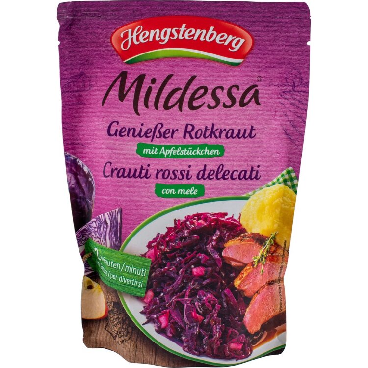 Hengstenberg 400g Apple Red Cabbage Salad