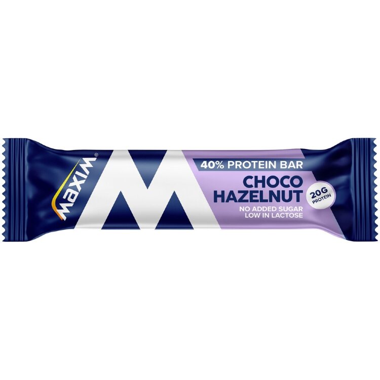 Maxim 40% Protein bar Choco Hazelnut protein bar 50g