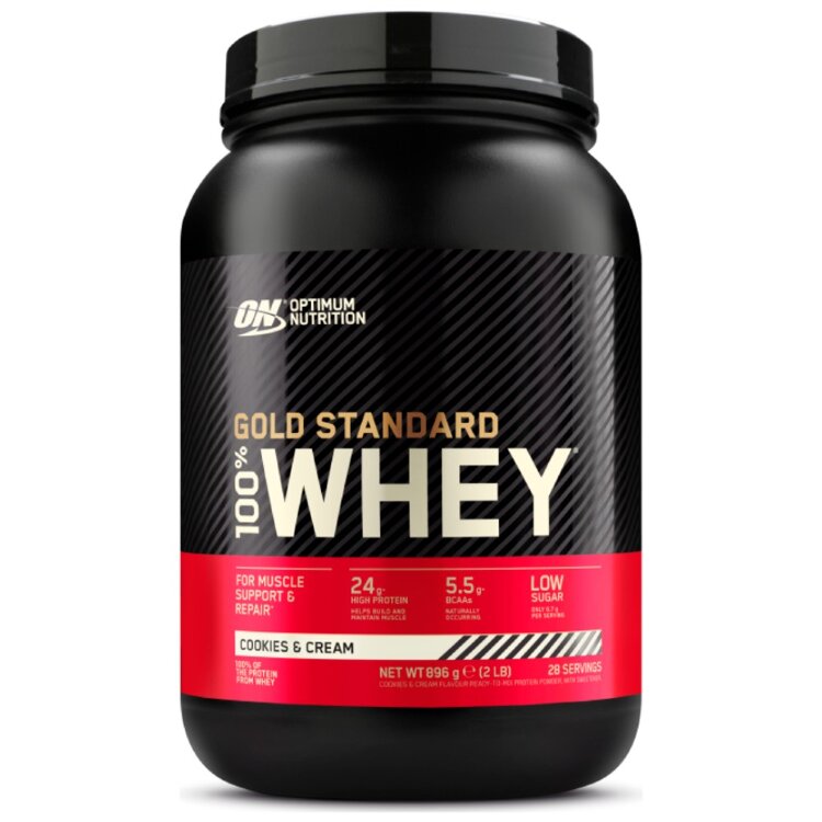 Gold Standard Optimum Nutrition 100% GSW COOKIES & CREAM - 896G