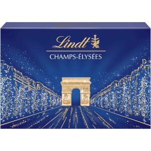 Lindt CHAMPS ELYSÉES Selection Of Fine Milk, Dark And White Chocolate Pralines 182g