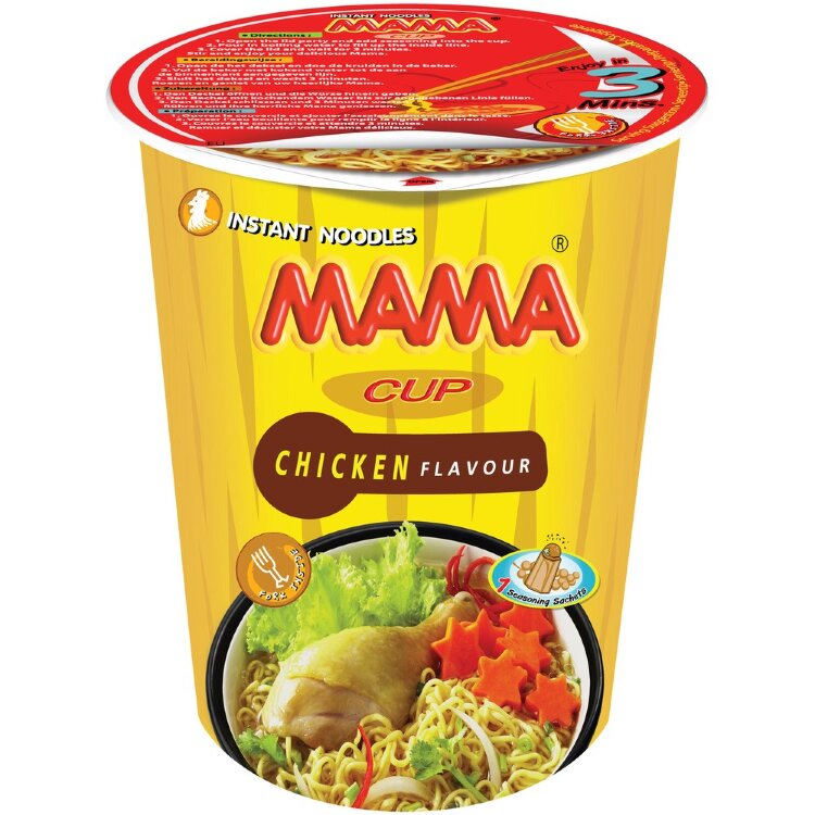 Mama Oriental Chicken-Flavored Cup Noodle 70g
