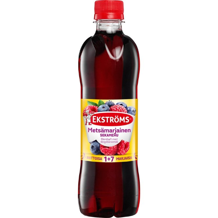 Ekströms Forest Berry Mixed Juice Concentrate 0.5l