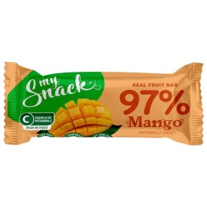 Mysnack 97% Mango Fruit Bar 30g