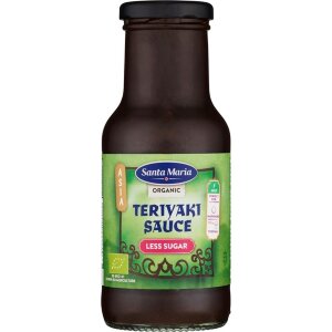 Santa Maria Organic Teriyaki Less Sugar, Teriyaki Sauce Less Sugar 250ml