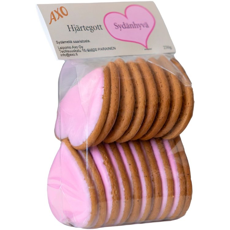 Leipomo Axo Heartgood Gingerbread Red 230g